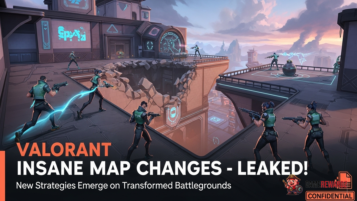 Valorant's Insane Map Changes - See the Leaks!